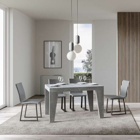 Tavolo allungabile 130/234x90 cm Naxy cemento (1/4)