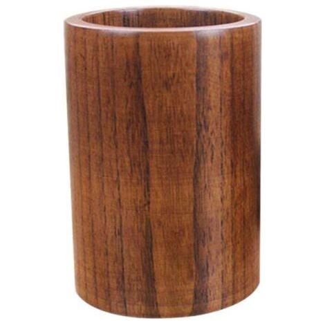 Support à Ustensiles en Bois Écologique, Pour Baguettes, Spatule, Cuillère et Autres Couverts de Cuisine