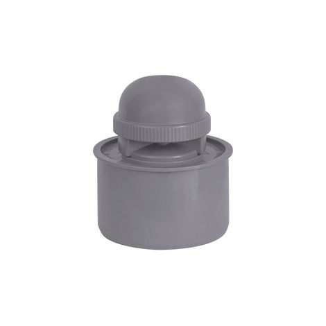 airfit Rohrbelüfter DN 90für Abflussrohr, aus PP, grau