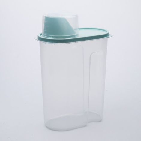 Boîtes de conservation pour céréales - Bocaux de conservation alimentaire - Bocaux pour farine et sucre - Boîte de conservation 2,5 L (1 pièce) (1/5)