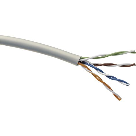 Cavo Cat5e non schermato U/UTP in PVC Eca grigio matassa 305m Vimar 03050.E