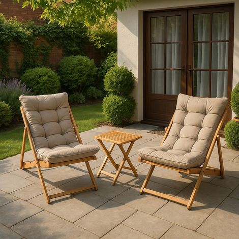 Gartenmöbel Set Leni, Outdoor-Sofa 2-Sitzer, Braun (1/4)