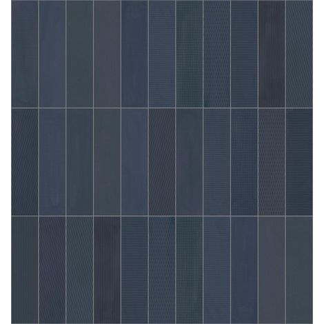 Carrelage Zellige Paris bleu Brillant 8x31.5 cm (1/2)