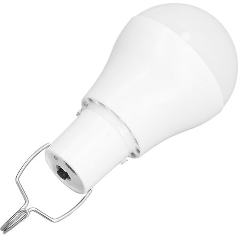 Energiesparende Solarlampe, weißes Licht, USB-LED-Solarlampe für Camping und Notfälle, mit Haken