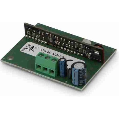 Modulo che fornisce una linea telefonica virtuale tramite rete GSM, per collegamento di telefoni tradizionali. Richiede l'installazione del modulo MDGSME