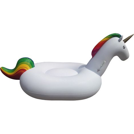 Bouée Licorne, bouee Gonflable Piscine, 260CM Géant Bouee Licorne Gonflable Jouet (1/4)