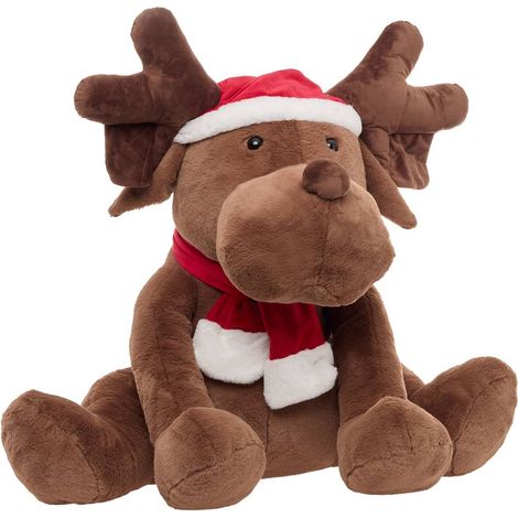 Peluche de reno marrón, 100 cm de altura - Feeric lights & christmas (1/2)