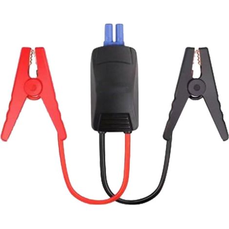 Câbles de démarrage, pinces de batterie, câbles de démarrage d'urgence, en plastique, câbles de démarrage intelligents pour voitures à essence (1/4)