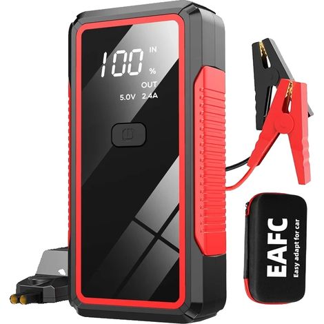 Arrancador de coche, cargador USB, batería de respaldo, sistema antirretorno de EVA. (1/2)