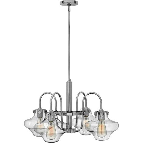 Elstead Congress - Multi Arm Kronleuchter Chrom Finish, E27 (1/5)