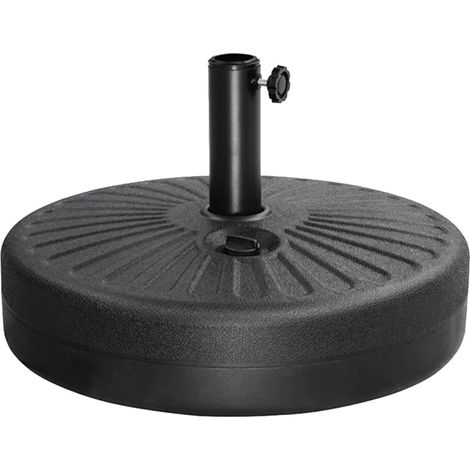 Pied de parasol noir 20L (1/5)