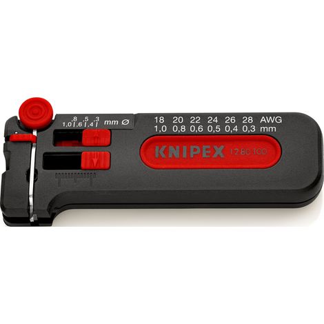 KNIPEX 12 80 100 SB Mini spelatrice 100 mm (1/3)