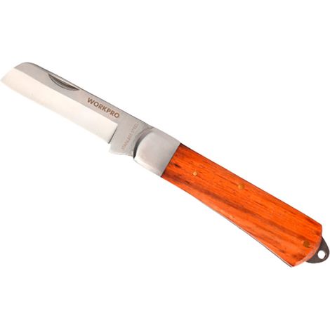 Couteau électricien Workpro Lame Droite Pour Dénudage - Workpro