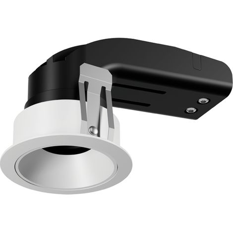 Spot LED Encastrable Orientable D45 8W IRC90 Blanc Sablé Hors Transfo ZAMBELIS 25301 - 36 deg - Blanc chaud - 3000K