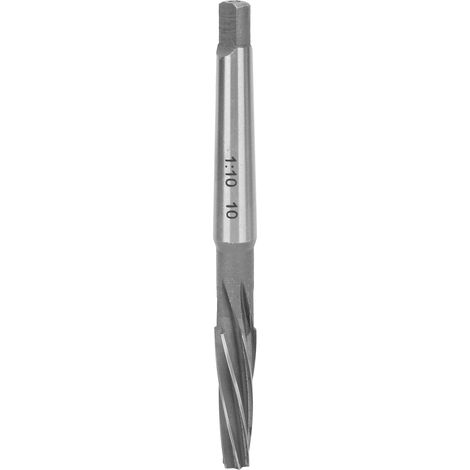 Alésoir à queue conique en acier rapide pour outils de coupe affûtés, ratio 1:10, 8 x 12 x 40 mm (1/5)