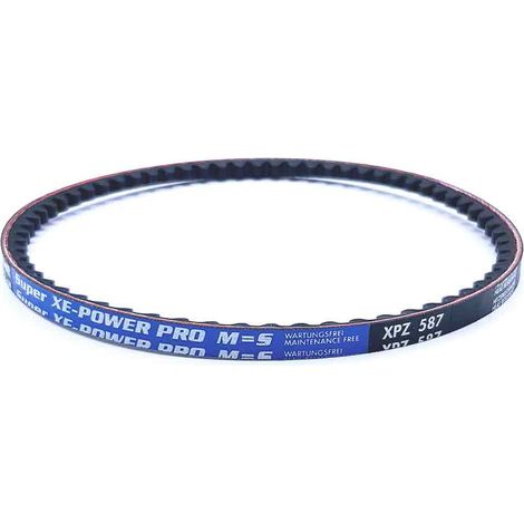 Courroie type trapézoïdale crantée XPZ587
