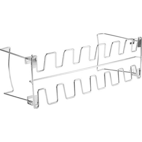 Support de jambe de poulet pliant en acier inoxydable four à la maison plaque de barbecue support de barbecue outil de barbecue (1/3)