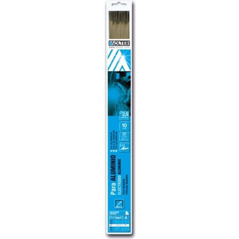 Elettrodi saldatura solter alluminio 2 5 mm 10 unità