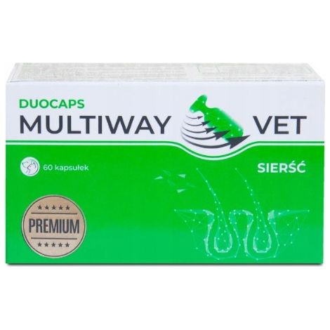 JM SANTE Multiway Vet Duocaps - capsules à dévisser pour le pelage et la peau des chiens et chats – 60 unités (1/3)