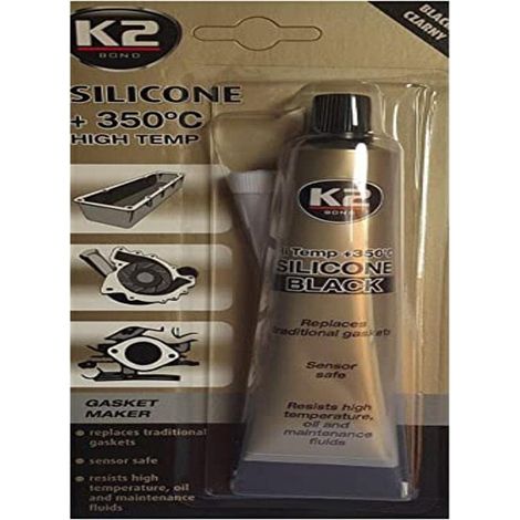 K2 silicona negra 85 g