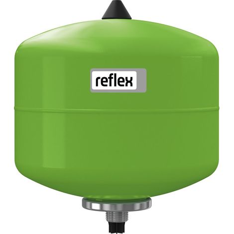 Reflex Refix DD 2, Vaso de expansión de membrana con flujo continuo, verde, 10/4 bar, 7381500