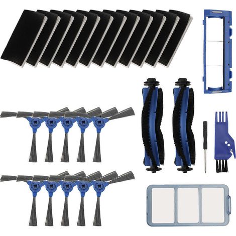 Filtre de 28 – Pack Accessoires Kit pour RoboVac 11S 12 30C 15T 15C 35C Robotic Aspirateur 12 Filtres (1/5)