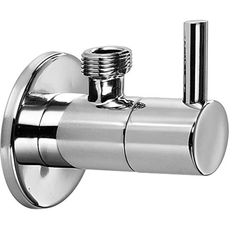 Lineabeta - Rubinetto arresto tondo uscita 3/8 in ottone cromato