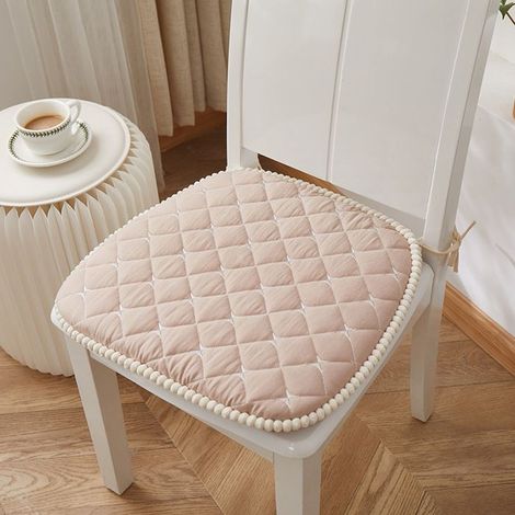 Set of 4 Chair Pads 45x43, Non-Slip and Durable Cushions, Compatible with All Standard Chairs
