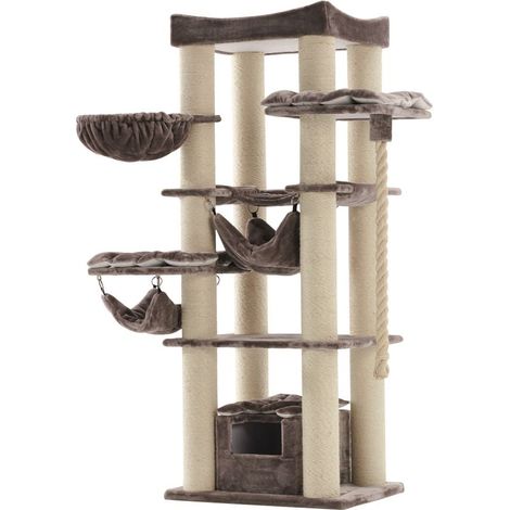 Nobby Kratzbaum Rubi H 197 cm cappuccino Kratzbaum