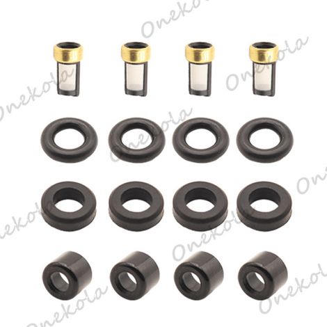 Fuel injector repair kit, seal and filter compatible with Toyota Prado/Land Cruiser 1GRFE 23250-31010 (1/2)
