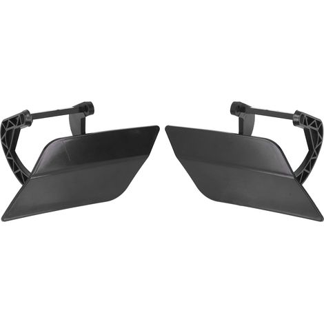 1 paire de couvercle de buse de lavage de phare de pare-chocs gauche droit, garniture de capuchon apprêté de remplacement pour Mercedes W204 C200 C280 C300 (1/5)