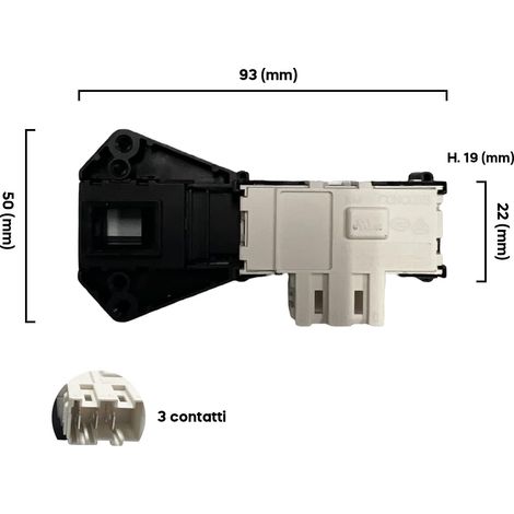 Sicurezza della porta - Lavatrice - SAMSUNG - 2665633662734336021 (1/5)