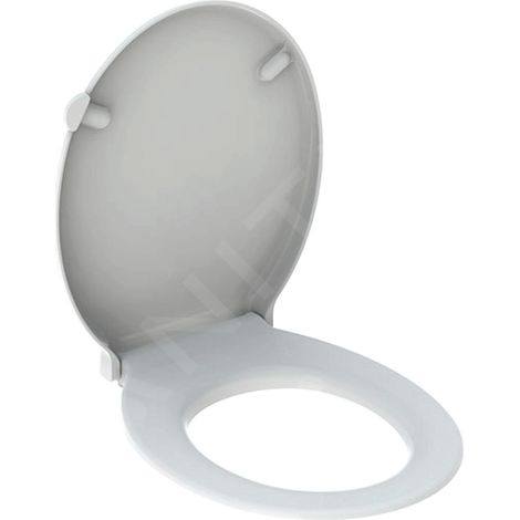 Geberit Selnova Comfort - Abattant WC pour personne à mobilité réduite, duroplast, blanc 500.133.00.1 (1/4)