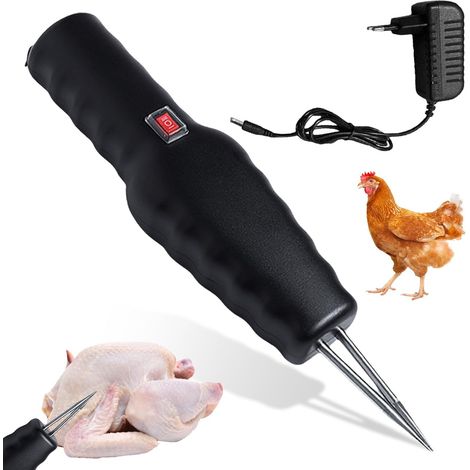 1 Épilateur Volaille Rechargeable, Double Moteur Cuivre, Acier Inoxydable, Pour Poulet Canard Oie (1/5)