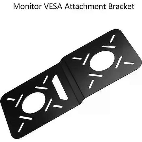 VESA-Halterung für Mini-PC, Mini-Host-Hängehalterung, VESA-Halterung für PC-Monitor, Zwei-Bildschirm-Halterung, Tablet-Pad-Montagegestell (1/4)