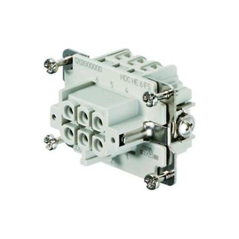 Connettore Femmina Hdc He 6 Fs (Weidmuller Cod. 1200200000)