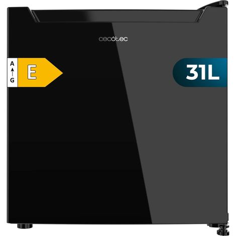 Cecotec Mini Frigorífico Convertible a Congelador 31L Bolero CoolMarket TT 31 Dual Black E