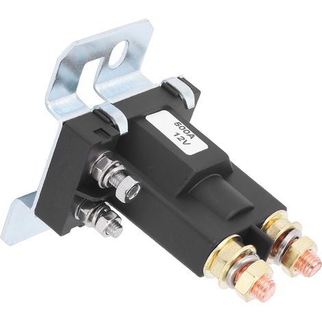 Relais 500A 12V pour Voiture, Interrupteur de Batterie Automobile, Isolateur de Démarrage pour Véhicule (1/3)