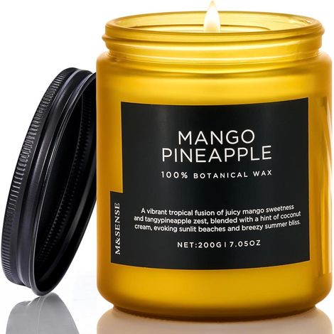 Duftkerze Mango Ananas Tropen Fruchtduft 200g 50h Mangoananas 200g (1/5)