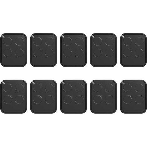 Compatible avec les télécommandes de porte de garage à code tournant NICE Era ON2 ON4 FLO4RE, lot de 10.