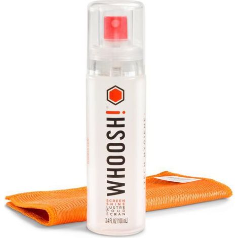Whoosh GO XL 100 ml, 800 pulvérisations avec chiffon, 1FG100XLENFR