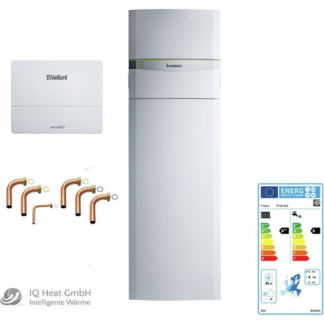 Vaillant flexoCOMPACT exclusiv Heizungswärmepumpe VWF 58/4, 6,32kW bei W10/W35, R410A, 400V (1/4)
