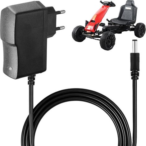 2pcs 12V Chargeur Voiture Electrique Enfant, Chargeur de Batterie 12V 1A Universel Véhicule Électrique d'enfant Ride on Toys pour Moto, SUV, VTT, ATV Car Voitures et Véhicules Électriques 1000M (1/5)