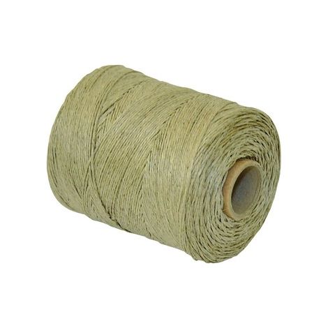 Hilos de lino marrón Selgros111 250 g - resistentes para embalar y atar