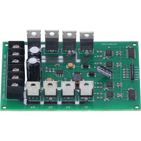 Module de commande de moteur double, carte de contrôle de moteur CC haute puissance en pont en H avec fonction de freinage (1/5)