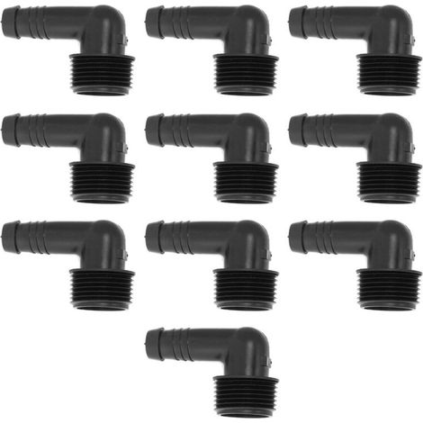 ADATTATORE GOMITO DA 16 MM A 12 CONFEZIONE X 10  OFFERTA ESCLUSIVA
