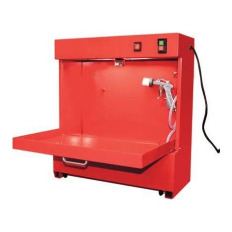 Cabina limpiadora de piezas CAT140 