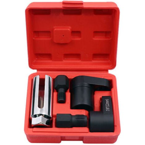 Lot de 5 Douilles pour Sonde Lambda, Clé à Douille de Sonde Lambda et Capteur d'Oxygène pour Voiture, avec Boîte (1/4)