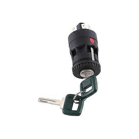 Nouveau contacteur d'allumage avec 2 clés, serrure de porte électrique 15082295 04822301 pour excavatrice (1/5)