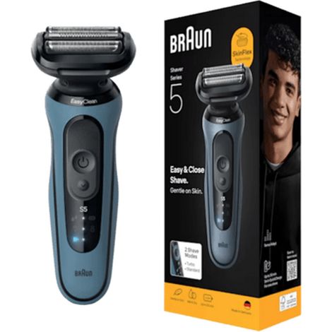 Braun Series 5-52-A1000S Wet & Dry Herrenrasierer blau / schwarz"-"183806727
